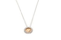 Collana Recarlo Donna in Oro bianco Diamante 0.73 Ct ZS547/BR15 - ZS547/BR15